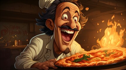 Pizza, Passion and Madness: An Uncontainable Chef