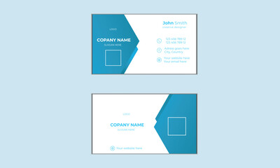 modern simple medical doctor business card template design 