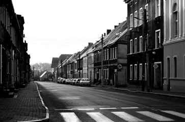 Stare miasto black and white