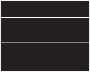 Thick horizontal line divider collection