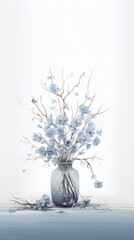 serene background to commemorate the day of the death 