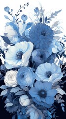 serene background to commemorate the day of the death 