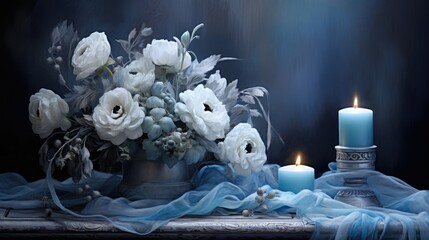 serene background to commemorate the day of the death 