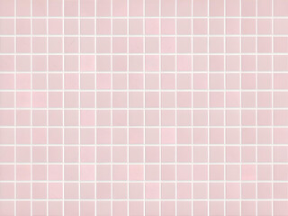 Pink tile wall chequered background floor texture. Ceramic wall and floor tiles mosaic ai generated