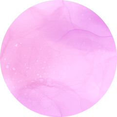 Pastel abstract alcohol ink circle background