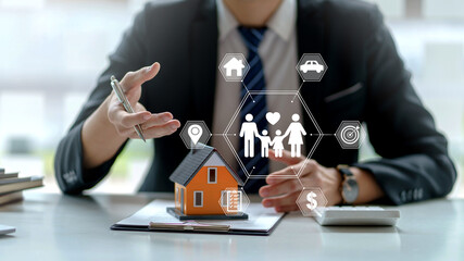 Future Housing Purchase Planning Concept. Dreaming of Home, Car, and Land Ownership. Learn how to...