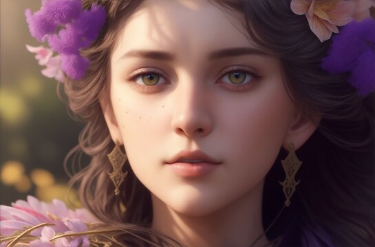 Leonora's Enigmatic Realism: Captivating Ultra HD Artistry