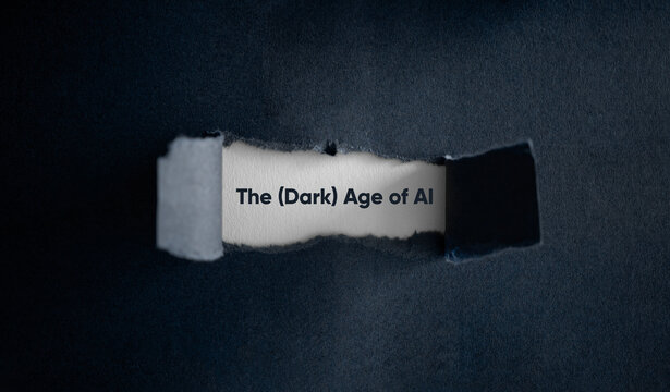The Dark Age of AI Concept Image.