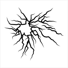 Broken Glass Icon M_2203001