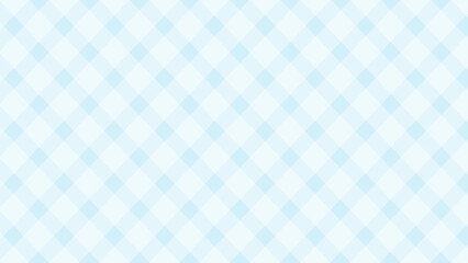 Fototapeta premium Diagonal white checkered in the blue background 