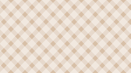 Diagonal white checkered in the beige background	