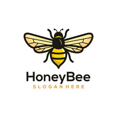 Honey Bee Logo Design