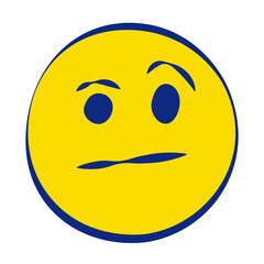 Skeptic 30 Grunge Emoticons Fill Style