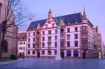 Fototapeta premium The so called Nikolaihof of Leipzig, Germany