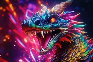 Dragon symbol of year 2024