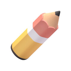 3D cute Pencil