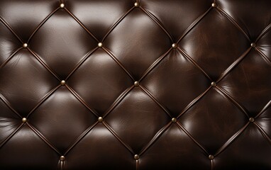 Dark leather texture background. Background with leather trim