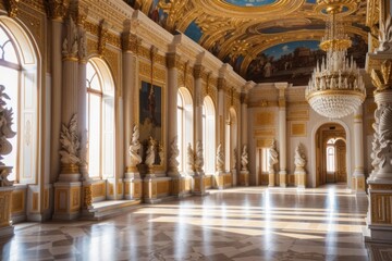 Fototapeta premium interior of royal palace