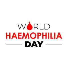 World hemophilia day on transparent background