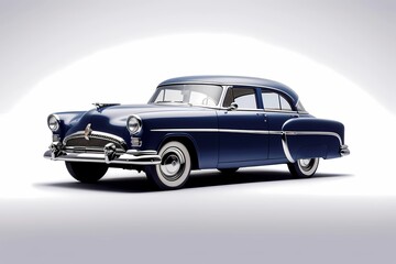 car isolated on white