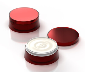 化粧品容器　ジャー