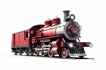 Fototapeta premium old steam locomotive