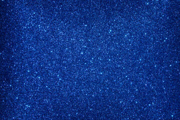 Blue Glitter shining pattern texture background
