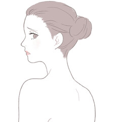 肌トラブルに悩む女性