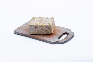 Tempe food made from fermented soybeans