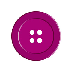 button isolated on white