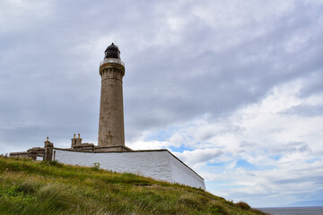 Fototapeta na wymiar Lighthouse on a cloudy day