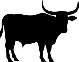 Longhorn Cattle Icon