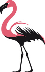 Flamingo Silhouette Icon