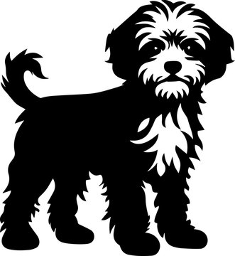 Eskipoo Dog Icon