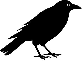 Crow Flat Icon