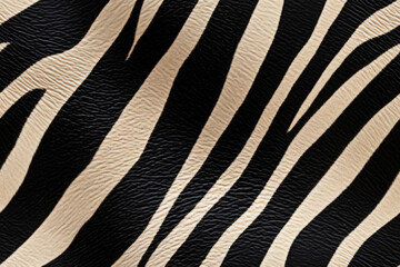seamless pattern - repeatable zebra stripes texture