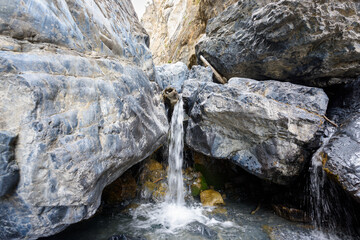 Beginning of a mountain river