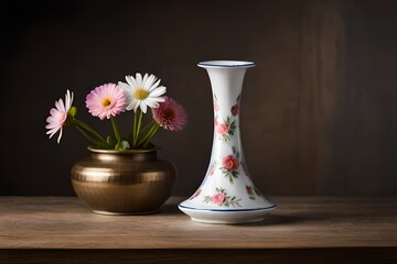 Obraz na płótnie Canvas vase with flowers