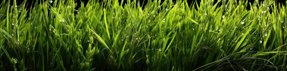 Fototapeta na wymiar The natural background of yellow-green grass
