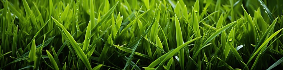 The natural background of yellow-green grass