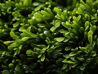 The natural background of yellow-green grass