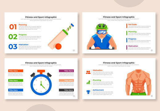 Fitness and Gym Infographics