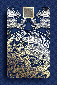 Korean traditional pattern design elements