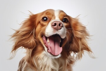 Happy dog portrait, Pet shop, Veterinary clinic