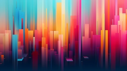 Abstract digital artwork representing the concept of data transformation hi-technology and analysis.