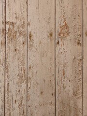 Fototapeta premium alte, verwitterte Holzbretter in grau braun als Hintergrund