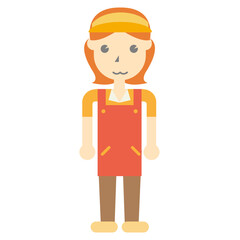 serving illustration Vector