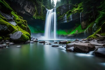Naklejka premium antelope canyon in arizona - background travel concept 