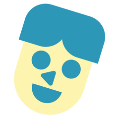 face illustration vector