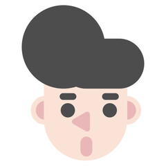 face illustration vector